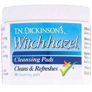 T.N. Dickinson's Brands, Witch Hazel Cleansing Pads, 60 Pads