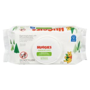 Huggies Natural Care, Wipes, With 99% Purified Water, Plant-Based, Sensitive & Fragrance Free, Disney Baby