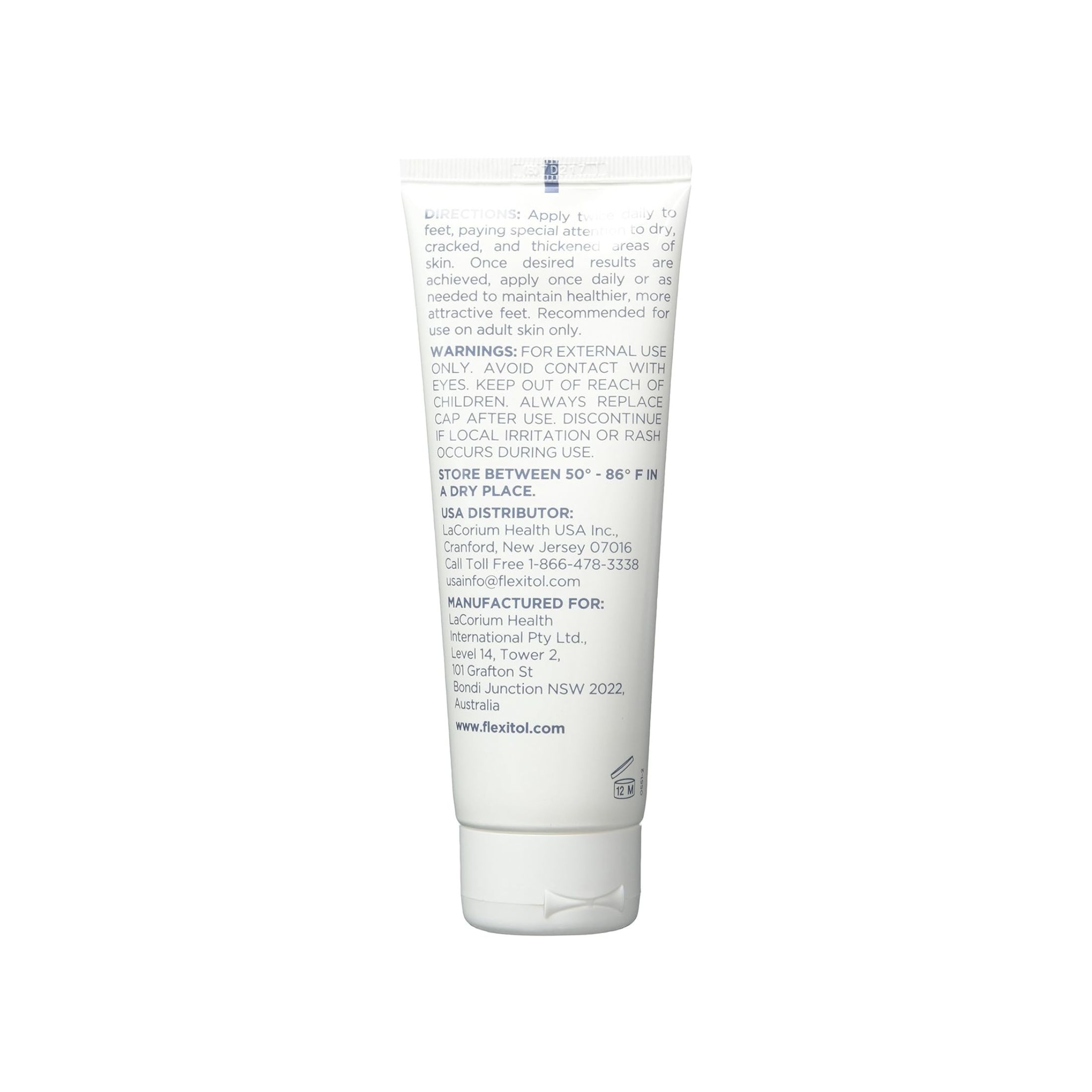 Flexitol Heel Balm Cream 4 Oz