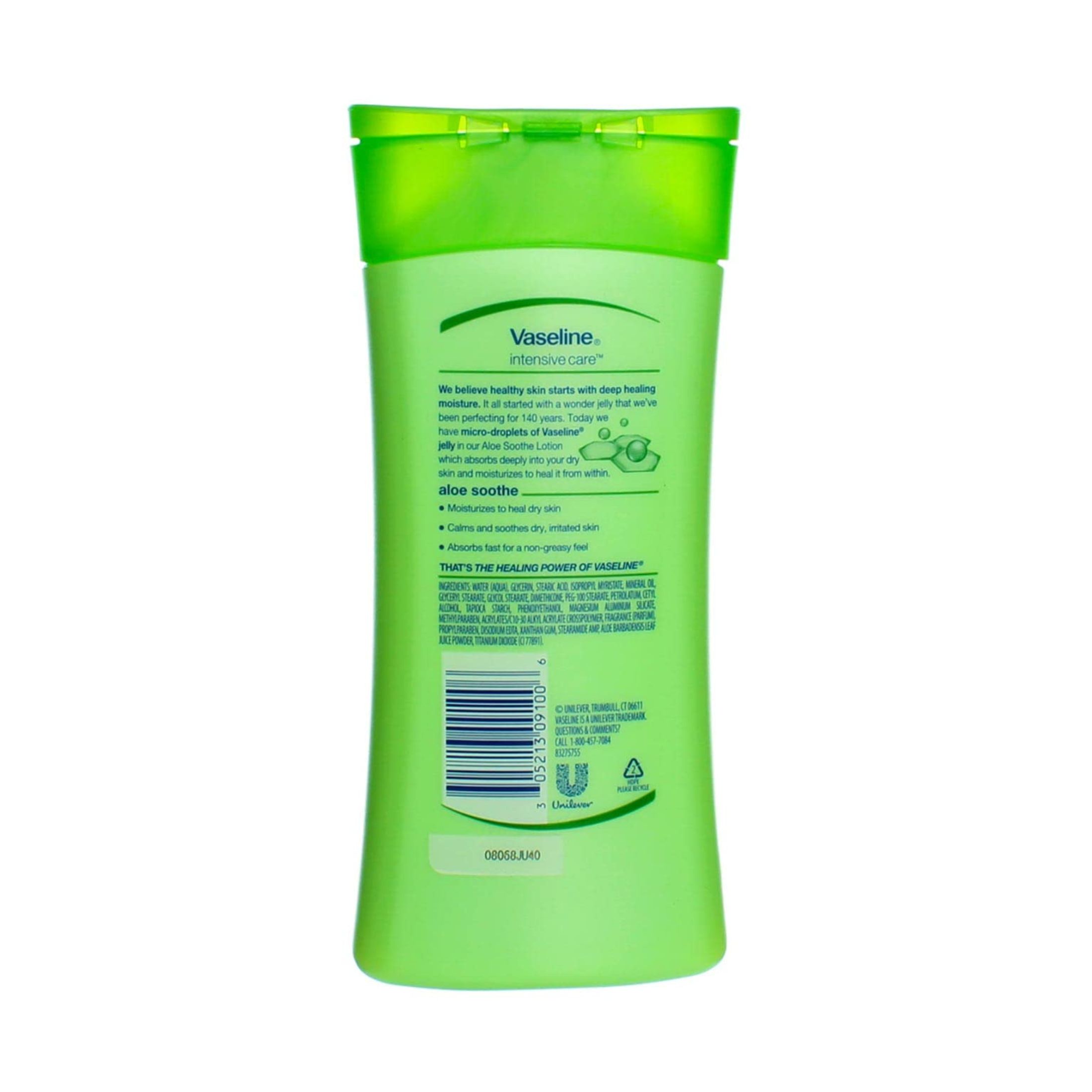 Vaseline Intensive Care Soothing Hydration Aloe Body Lotion 10 Oz