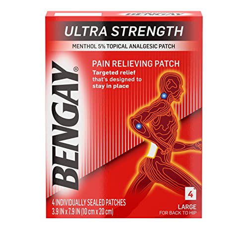 Bengay Ultra Strength Large Pain Relieving Patch