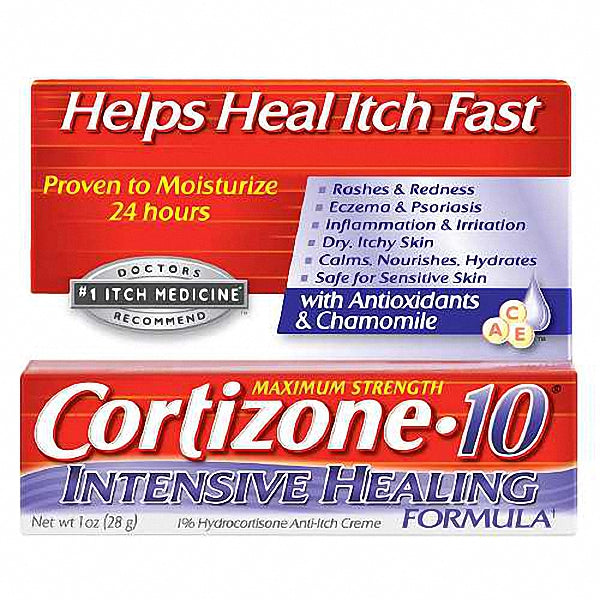 Cortizone 10 Intense Healing Formula 1% Hydrocortisone Anti-Itch Creme 1.25oz