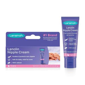 Lansinoh Lanolin Nipple Cream For Breastfeeding Essentials - 1.41oz