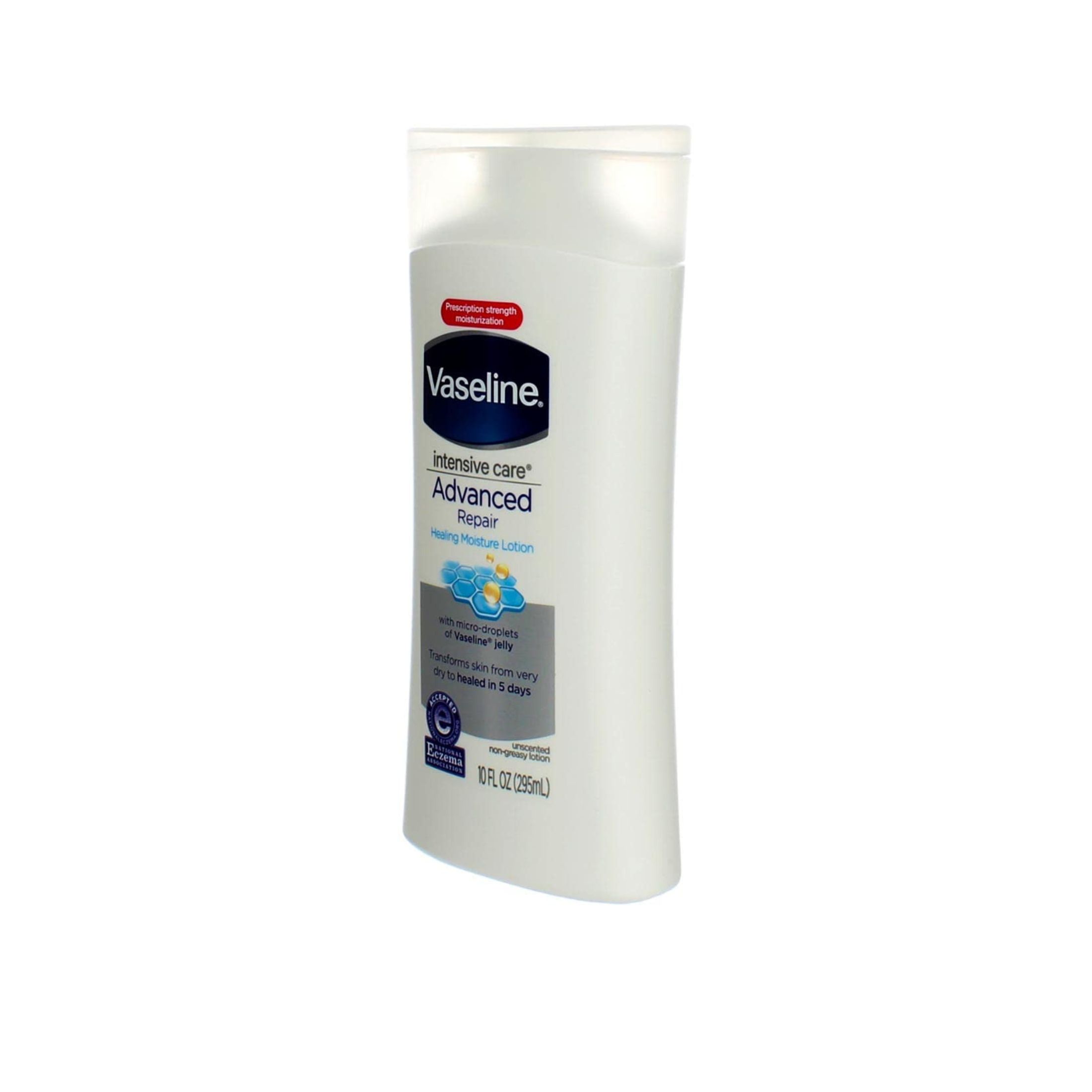 Vaseline Intensive Care Advanced Repair Fragrance Free Lotion 10 Fl. Oz. Squeeze Bottle
