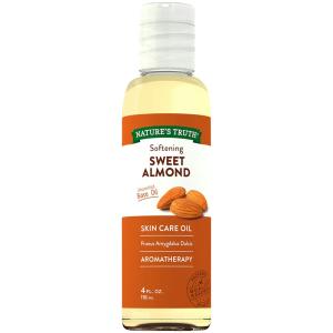 Nature's Truth Skin Care Oil, Softening, Sweet Almond, Aromatherapy 4 Fl Oz