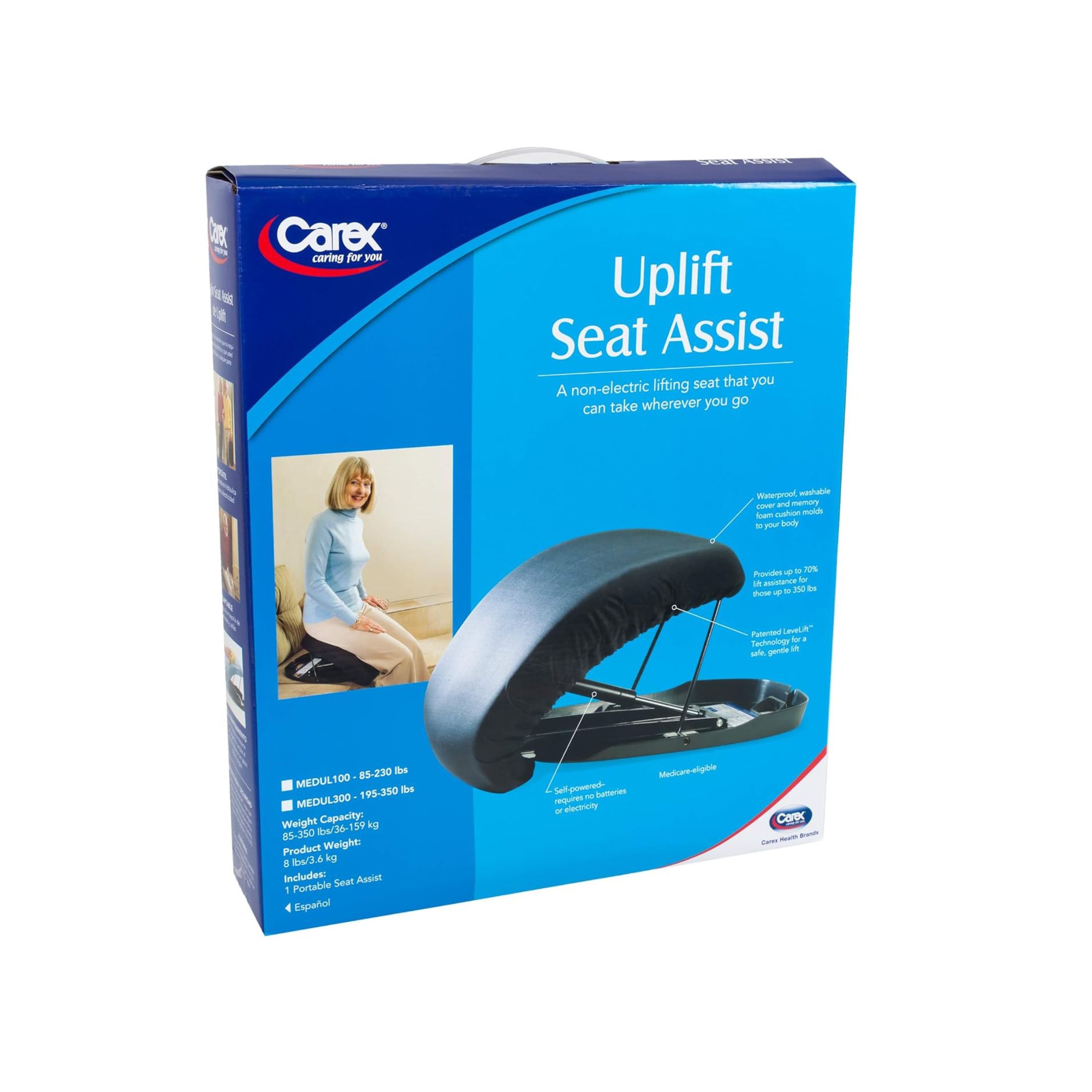 Carex Uplift Premium Power Seat 20" Wide