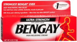 Bengay Ultra Strength Non-Greasy Topical Pain Relief Cream 4 Oz