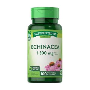 Nature's Truth Echinacea, 1300 Mg, Vegetarian Capsules