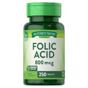Nature's Truth Tablets 800 Mcg Folic Acid