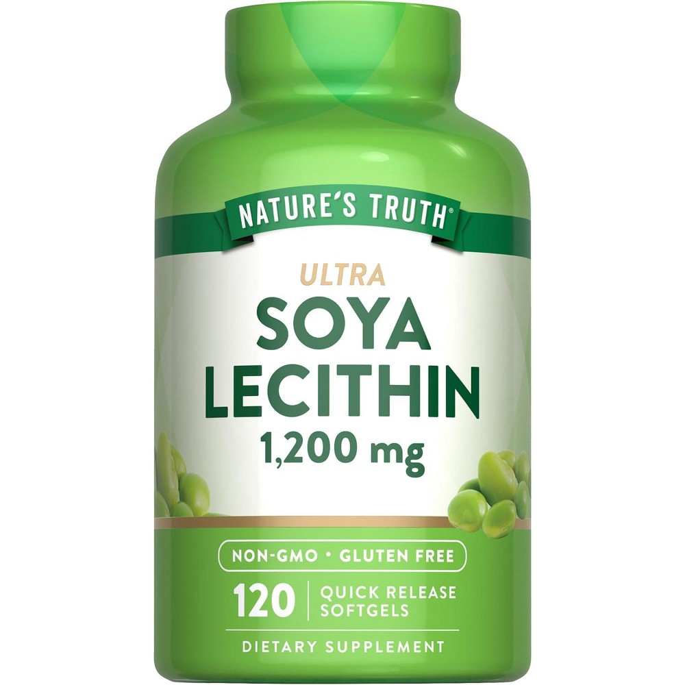 Nature's Truth Ultra Soya Lecithin Softgels 1200 Mg
