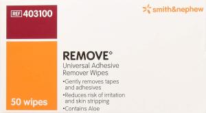 Remove Smith And Nephew Adhesive Remover Wipes
