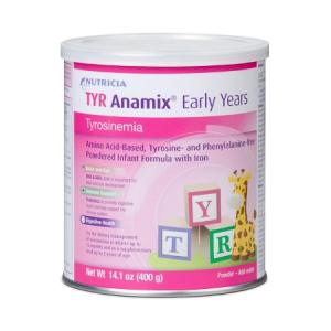 Nutricia TYR Anamix Early Years Infant Formula, Unflavored, 400 Gram, Can, Powder, Birth To 12 Months, 1 Count, #90218