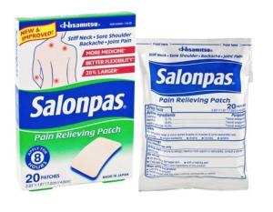 Salonpas Pain Relieving Patch 20 Patches
