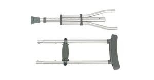 Drive Medical Knock Down Universal Aluminum Crutches, 1 Pair