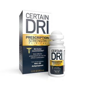 Certain Dri Antiperspirant, Prescription Protection, Clinical Strength, Roll On 1.2 Fl Oz