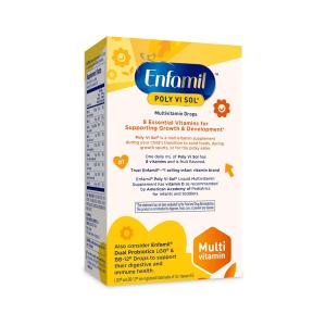 Enfamil Poly-Vi-Sol Multivitamin Supplement Drops With Iron For Infants And Toddlers, 50 mL