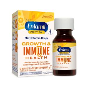 Enfamil Poly-Vi-Sol Multivitamin Supplement Drops With Iron For Infants And Toddlers, 50 mL