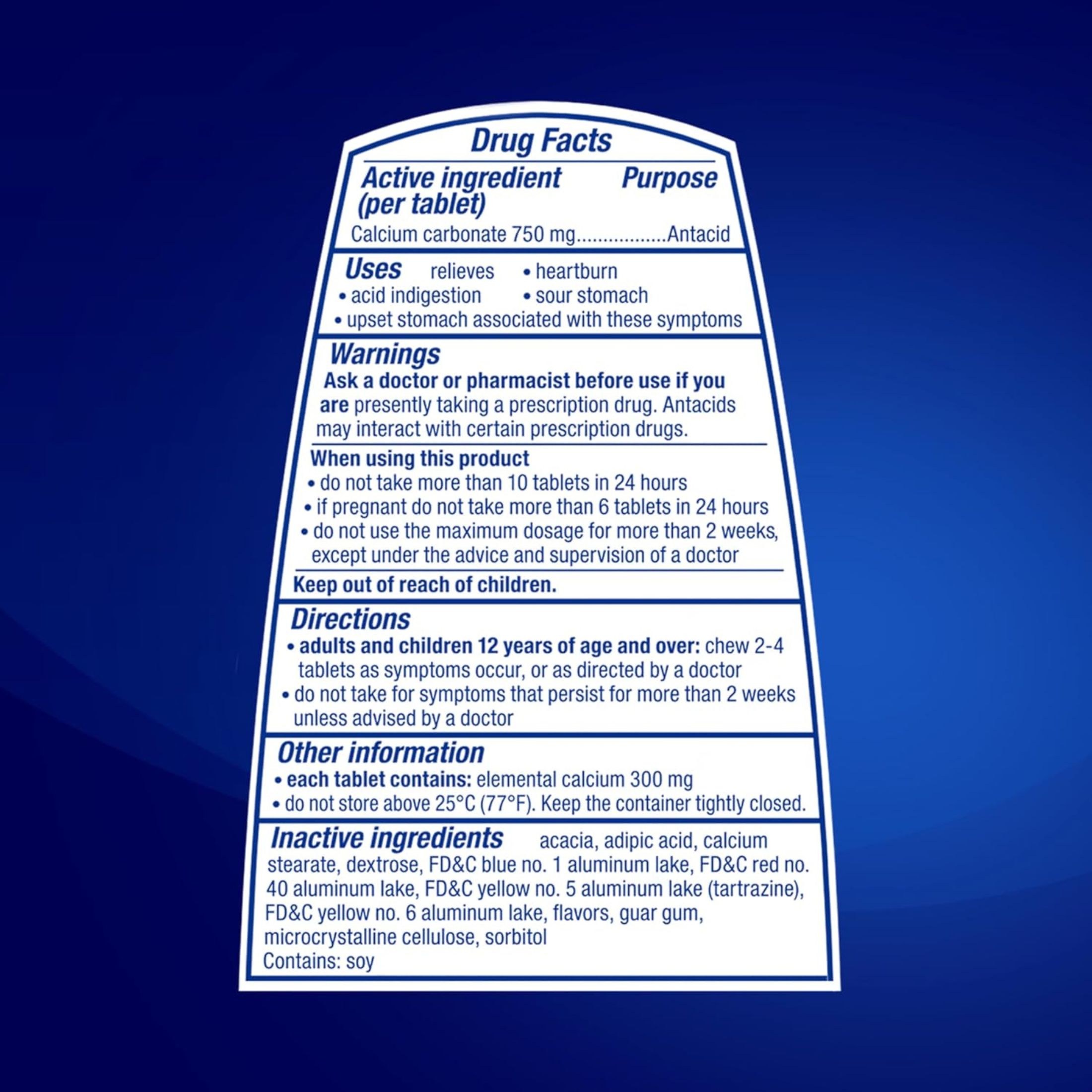 Tums Smoothies Antacid, Extra Strength, Assorted Fruit