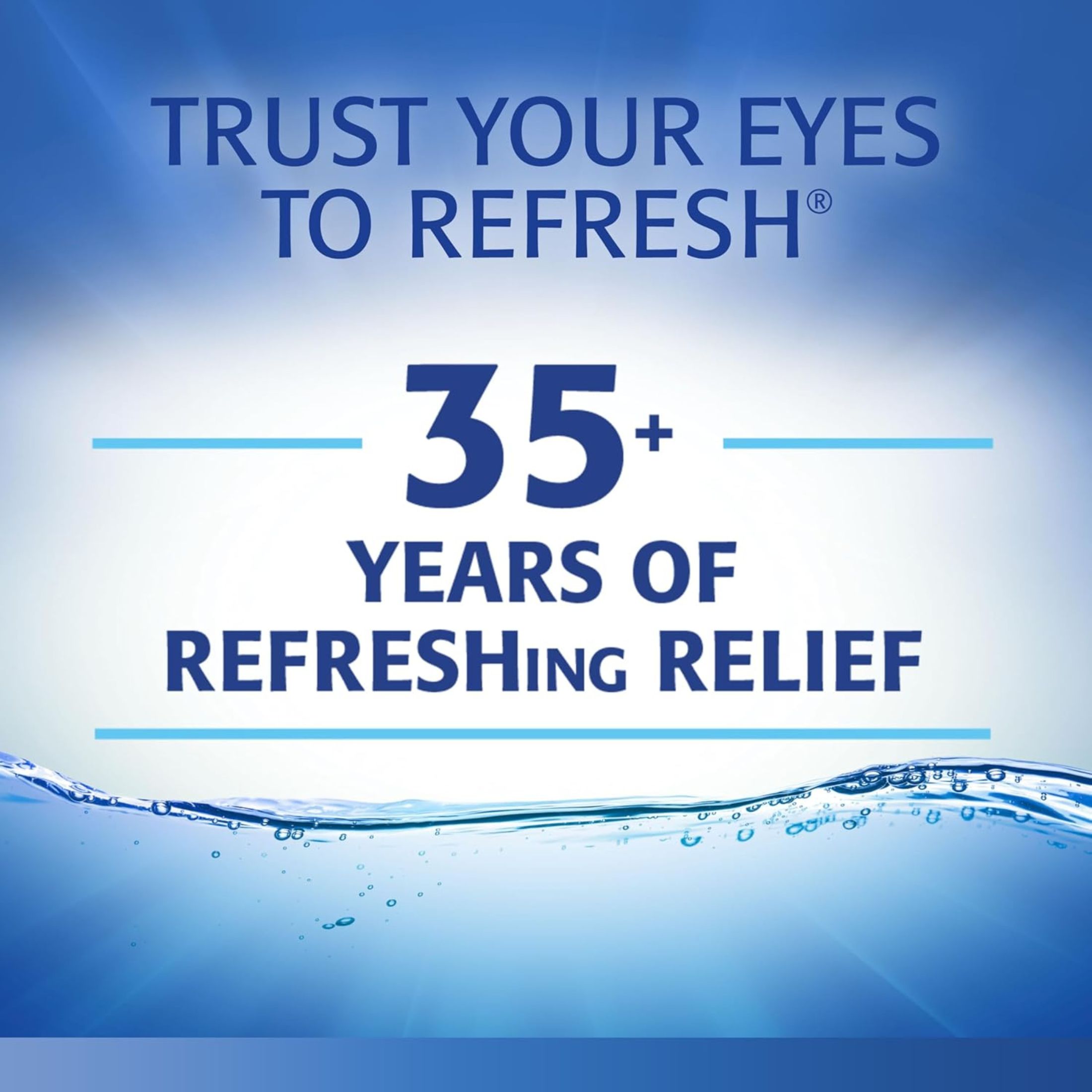 Refresh Lubricant Eye Drops, Classic
