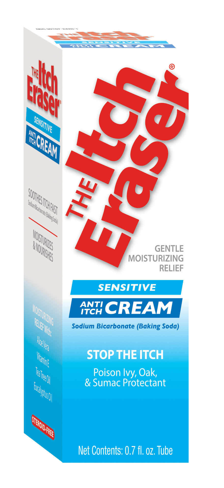 The Itch Eraser Cream, Anti Sensitive 0.7 Oz