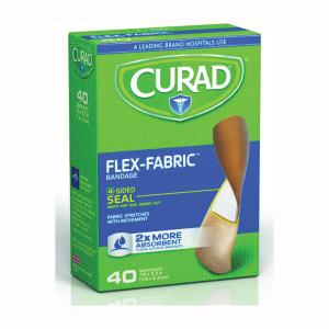 Curad Adhesive Bandages - Flex Fabric 40