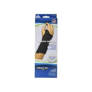 Sport Aid Deluxe Wrist Brace Black XL Right - 1 Ea