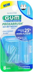 GUM Proxabrush Go-Betweens Refills, Wide