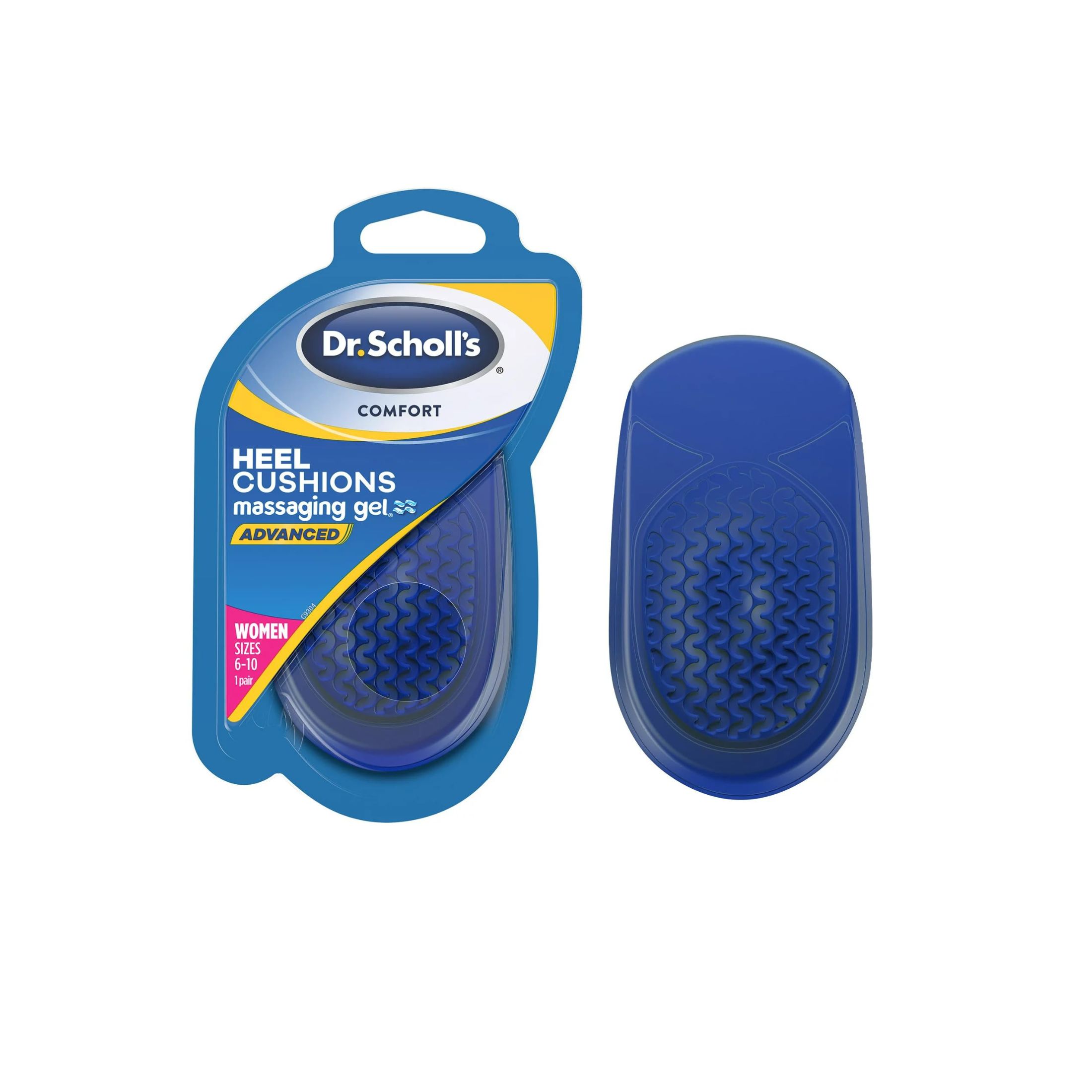 Dr Scholl's Massaging Gel Heel Cups, Men's Or Women's