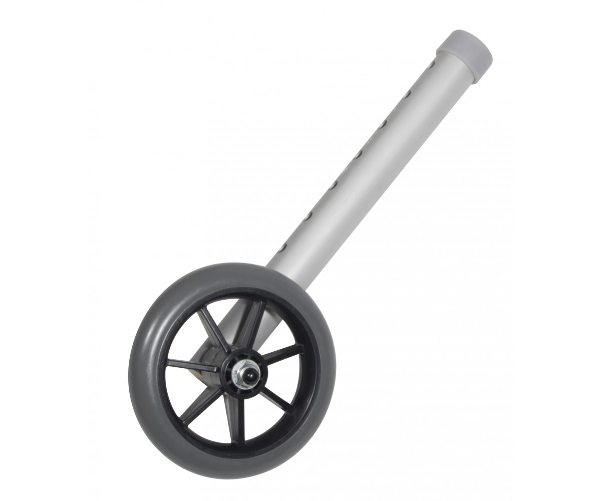 Drive Medical Universal 5" Walker Wheels, Gray