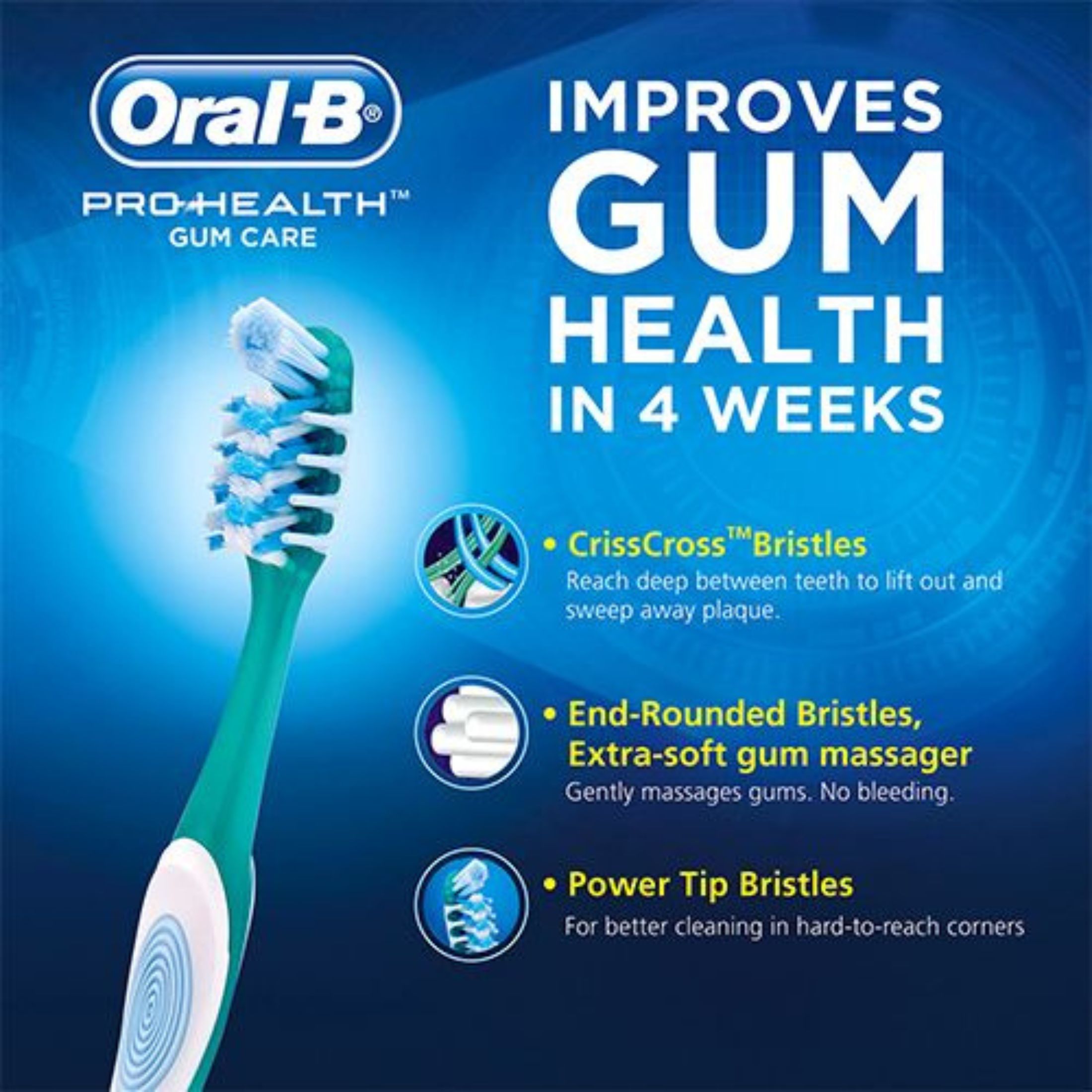 Oral-B Pro-Health All-in-One Manual Toothbrush, Medium
