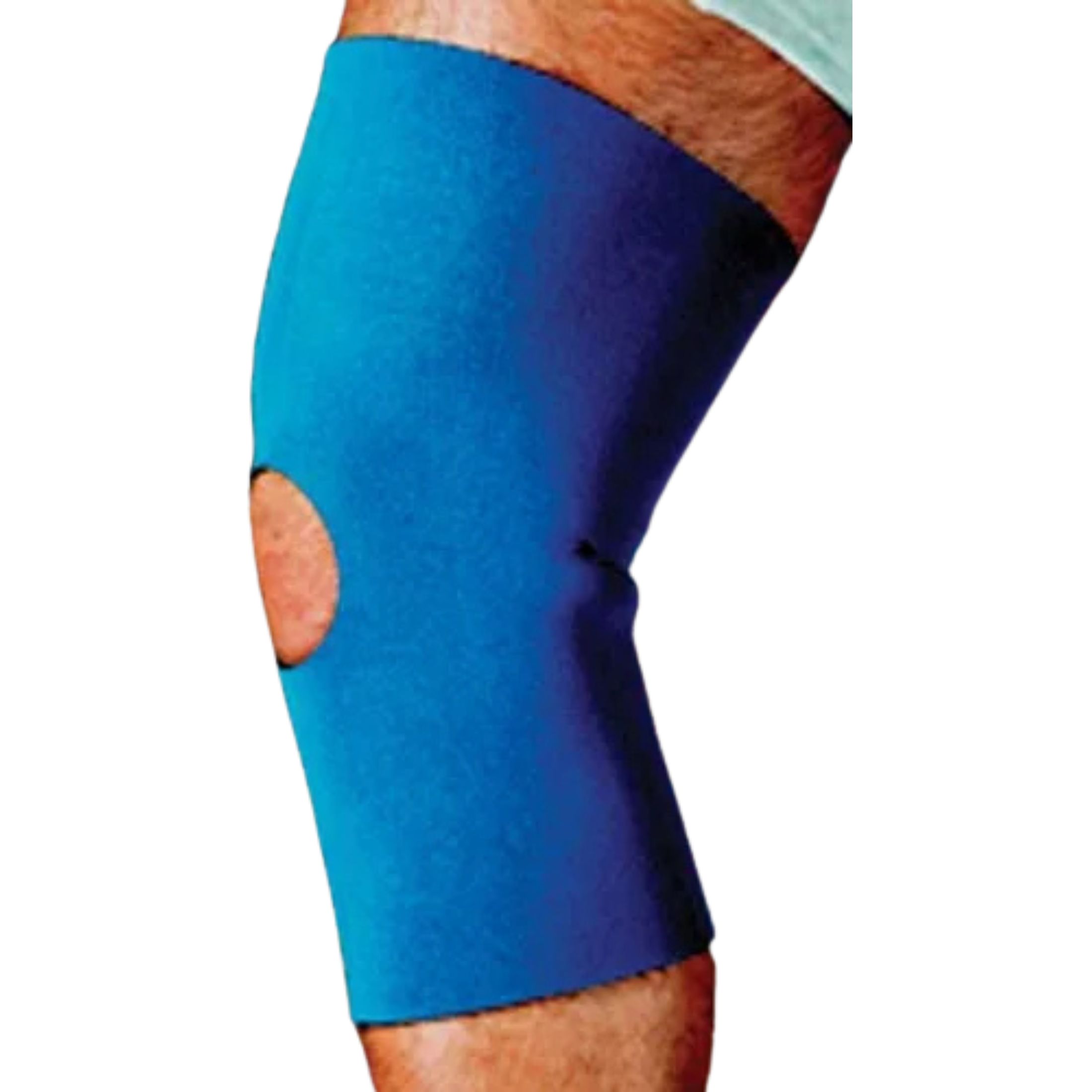 Sportaid Knee Supports Sleeve 12 1/2 Neoprene Open Patella Large