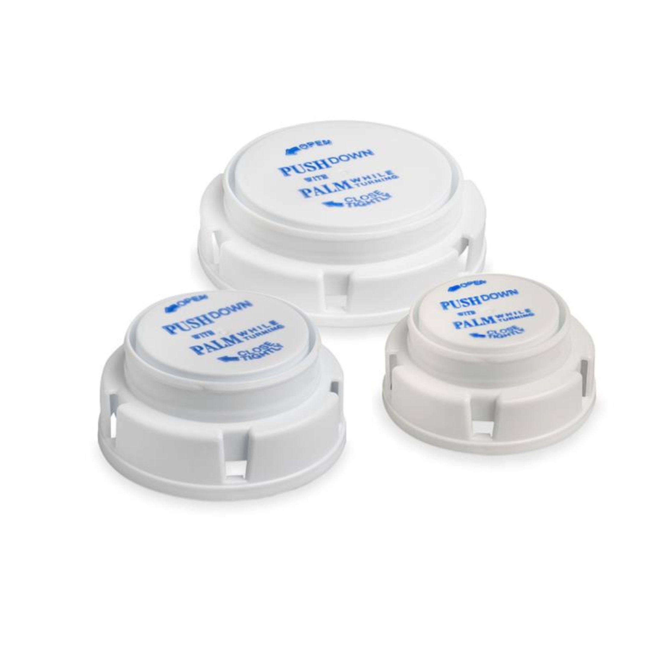 Berry Friendly & Safe White Cap WCR9 250x9DR