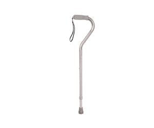 Drive Medical Cane Foam Offset Silver