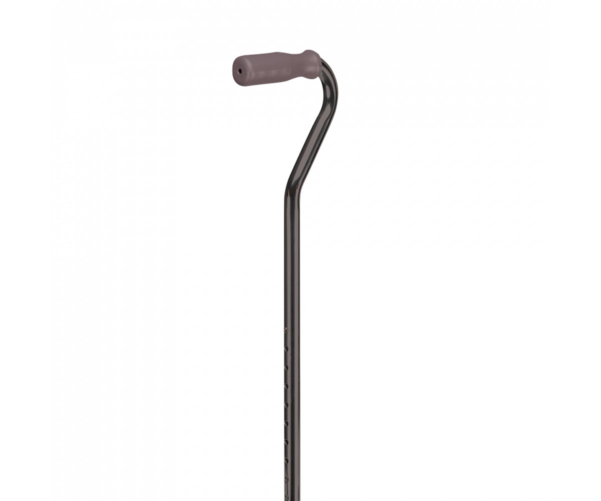 Drive Medical Black Foam Grip Four Point Cane