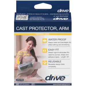 Drive Medical Waterproof Arm Cast Protector, Clear