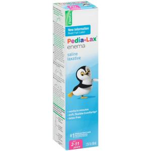Pedia Lax Fleet For Ages 2-11 Years Saline Laxative Enema