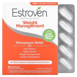 Estroven Menopause Relief For Weight Management Capsules