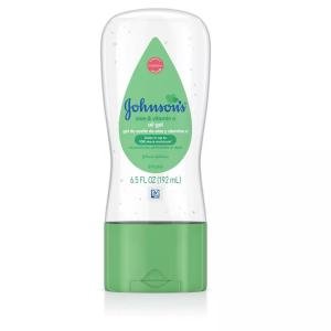 Johnson's Baby Oil Gel With Aloe Vera & Vitamin E - 6.5 Fl Oz