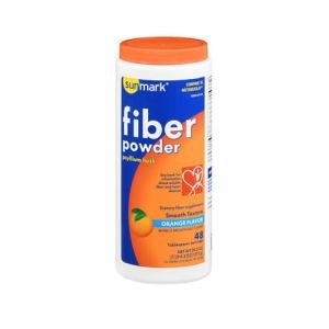 Sunmark Fiber Laxative Smooth Texture Orange Flavor, 20.3 Oz