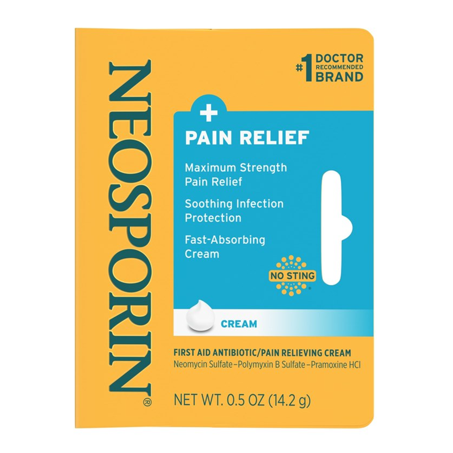 Neosporin Plus Pain Relief Maximum Strength Antibiotic Cream - 0.5 Oz
