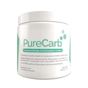Solace Nutrition PureCarb (600g) Sustained Energy Carbohydrate Powder Blend Of Simple & Complex Carbohydrates