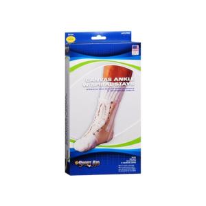 Sport Aid Ankle With Spiral Stays Canvas Large