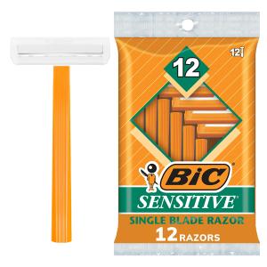 BiC Bi C Sensitive Single Blade Razor