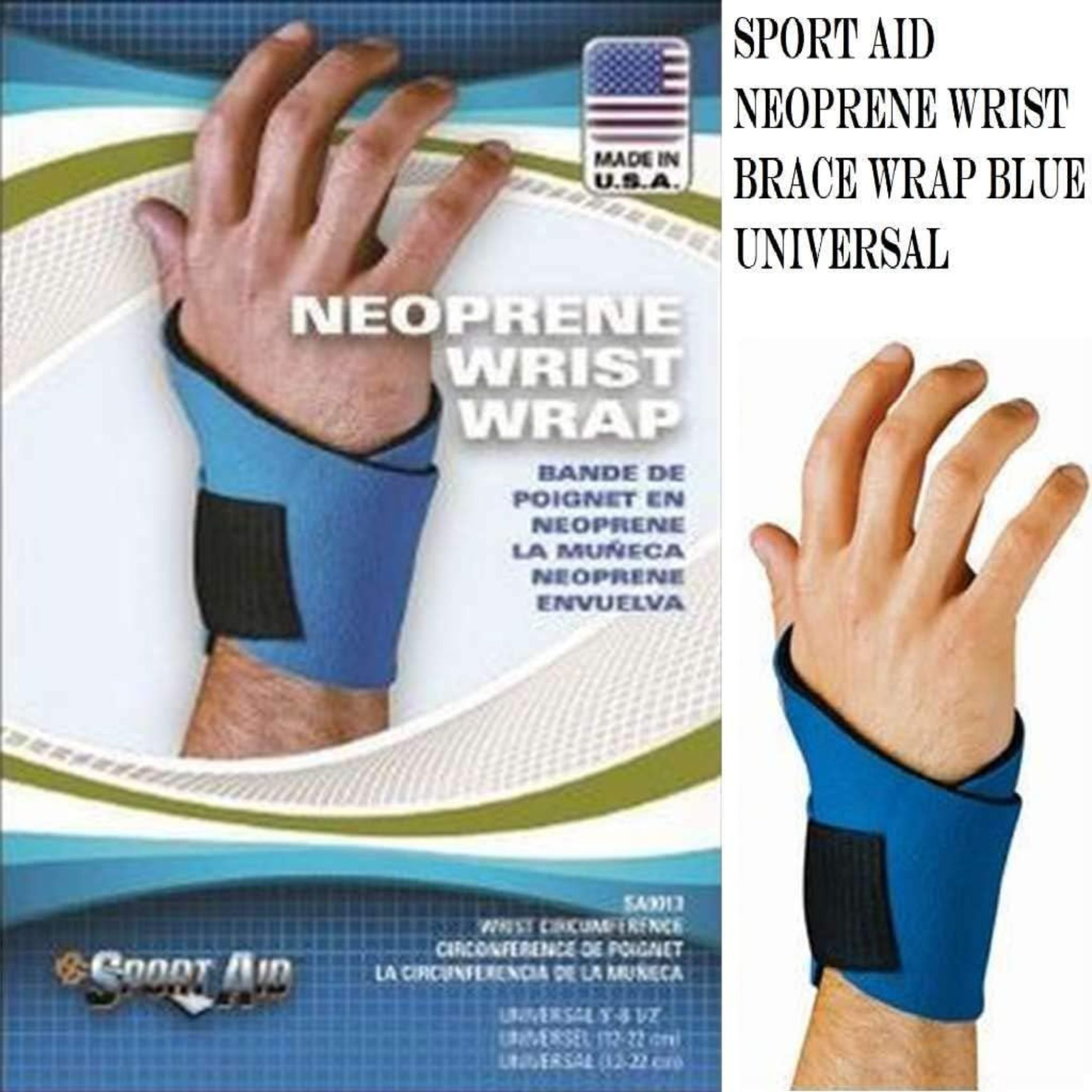 Sportaid Wrist Brace Universal Wrap