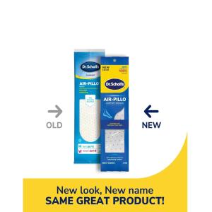 Dr Scholls Air-Pillo Ultra-Soft Cushioning Insoles 1 Pair Packet