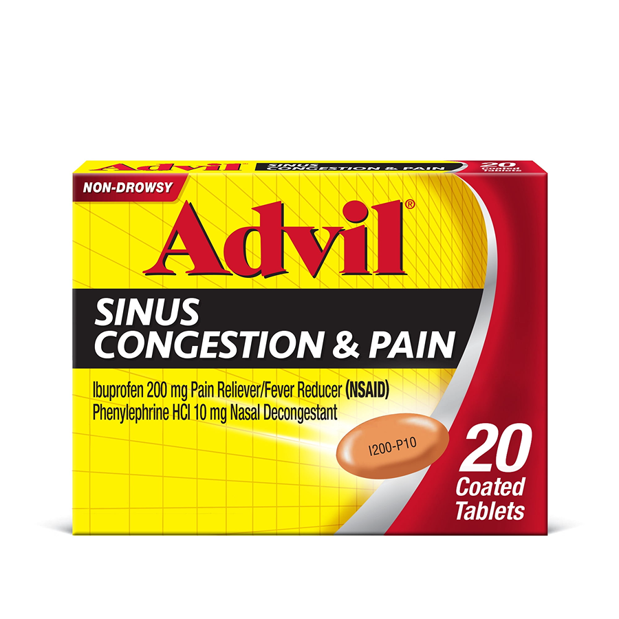 Advil Allergy Sinus, Coated Caplets