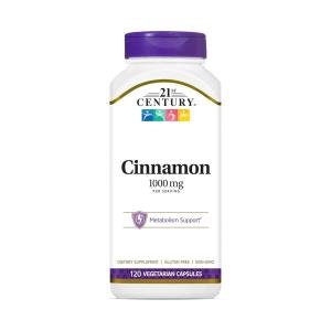 21st Century Cinnamon, 1,000 Mg, 120 Vegetarian Capsules