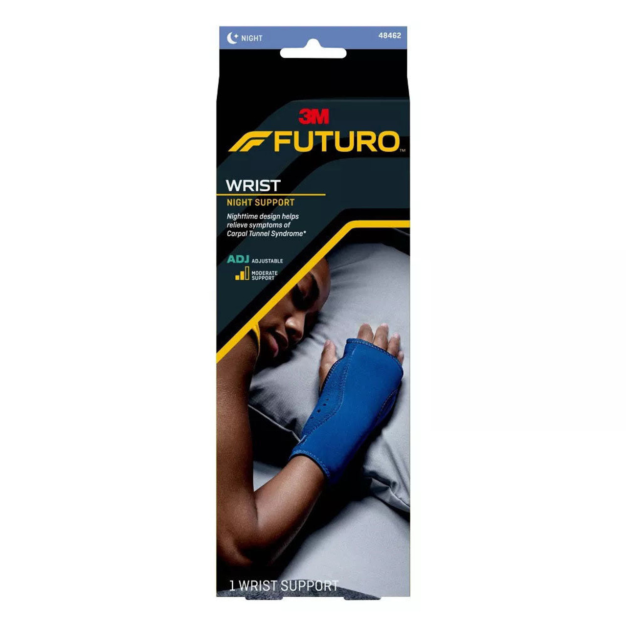 Futuro 3M 48462EN Night Wrist Sleep Support,48462EN, Adjustable