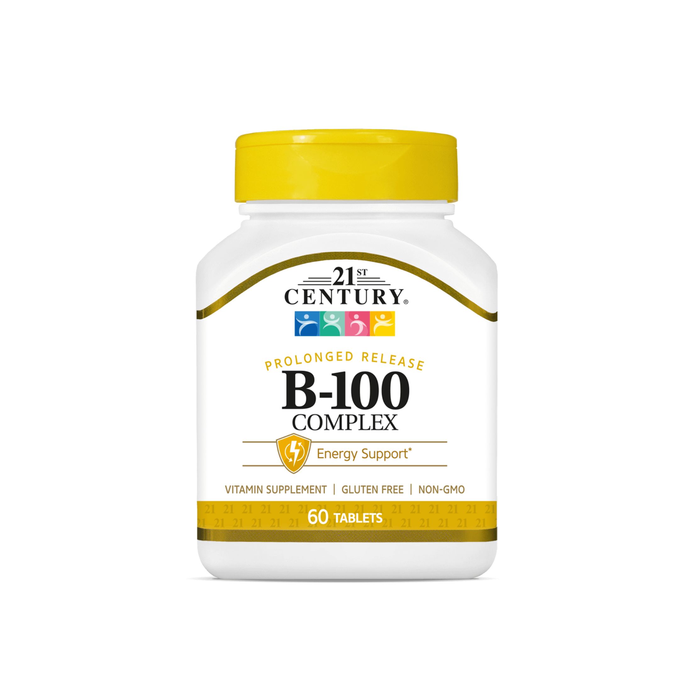 21st Century Vitamin B Prolonged Release B-100 Complex