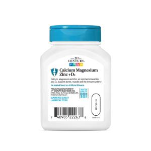 21st Century Calcium Magnesium Zinc +D3